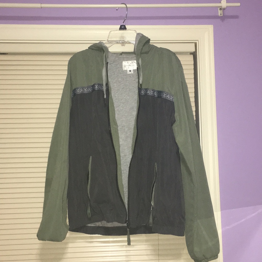 Army green Zumiez jacket